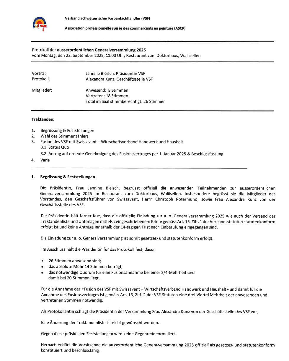 VSF a.o.GV Fusionsprotokoll vom 22. September 2025_unterzeichnet